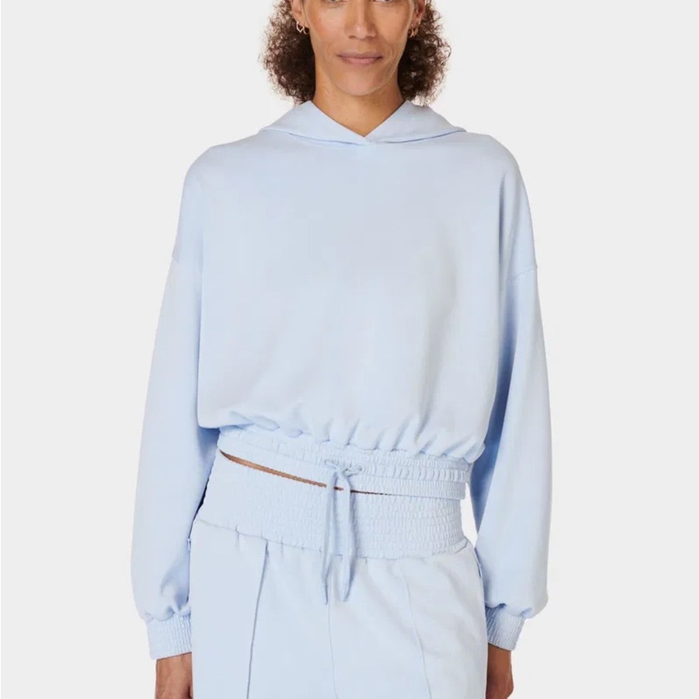 BNWT Sweaty Betty Light Blue Women's Hoodie